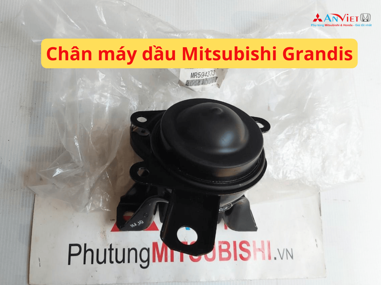 may_chan  Chân máy dầu xe Mitsubishi Grandis chính hãng